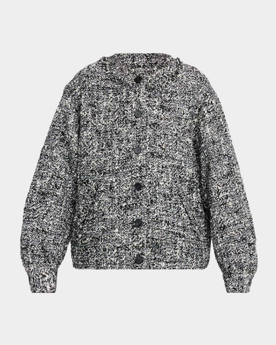 Hassia Tweed Bomber Jacket